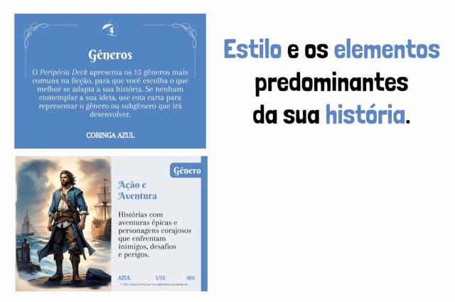 Uso do Peripécia Deck